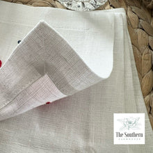 Load image into Gallery viewer, Set of 4 Embroidered Cocktail Napkins - Adirondack Chairs
