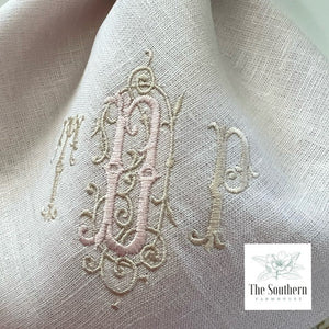 Manoir Monogram Luncheon, Dinner & Cocktail Napkins