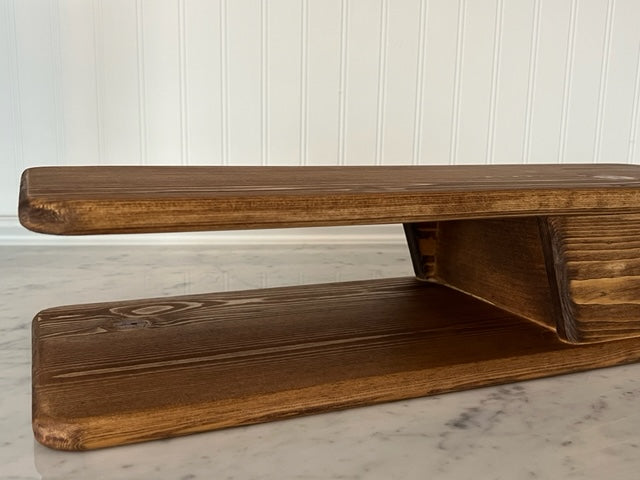 Wood Sewing Machine Riser Solid Wood Embroidery or Sewing Machine Riser With Drawer - Free Arm S ...