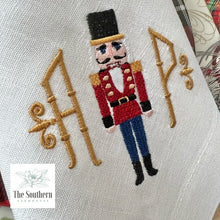 Load image into Gallery viewer, Christmas Nutcracker Monogrammed Luncheon, Dinner &amp; Cocktail Napkins
