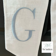 Load image into Gallery viewer, Linen Wreath/Basket Sash - Preppy Golf Bag
