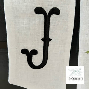 Linen Wreath/Basket Sash - Pumpkin Topiary in 3 Colorways
