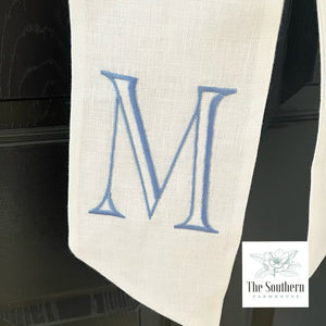 Linen Wreath/Basket Sash - Star Spangled Staffordshire