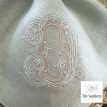 Load image into Gallery viewer, Vintage Vine Monogrammed Luncheon, Dinner &amp; Cocktail Napkins
