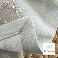 Load image into Gallery viewer, Vintage Vine Monogrammed Luncheon, Dinner &amp; Cocktail Napkins
