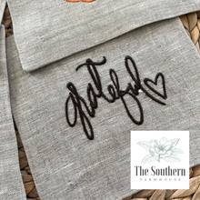 Load image into Gallery viewer, Set of 4 Embroidered Cocktail Napkins - Thanksgiving, Fall, Harvest
