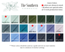 Load image into Gallery viewer, the southern farmhouse linen colors 2
