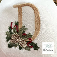 Load image into Gallery viewer, Winter Pines Monogrammed Luncheon, Dinner &amp; Cocktail Napkins
