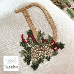 Winter Pines Monogrammed Luncheon, Dinner & Cocktail Napkins
